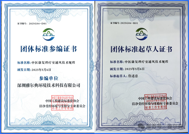 雅尔典主编标准《中医康复理疗室通风技术规程》初稿讨论会顺利召开