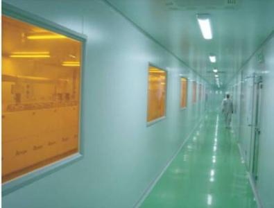 医药公司生产车间洁净室走廊-2
